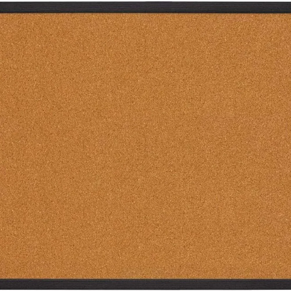 Stylish 2 Feet by 3 Feet Cork Bulletin Board - Perfect for Vision & Memo Display